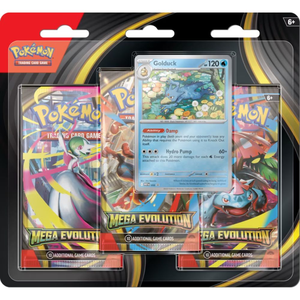 Mega Evolution 3 Pack Blister