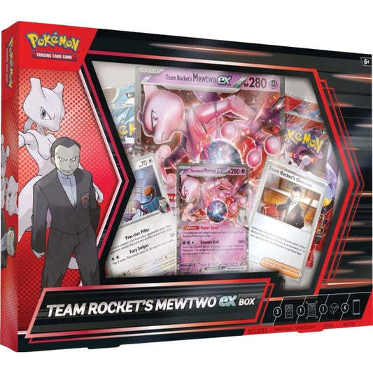 Team Rocket's Mewtwo EX Box